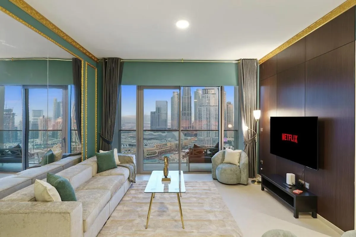 Apartment Best Burj Khalifa View,2 Min Walk Dubai Mall