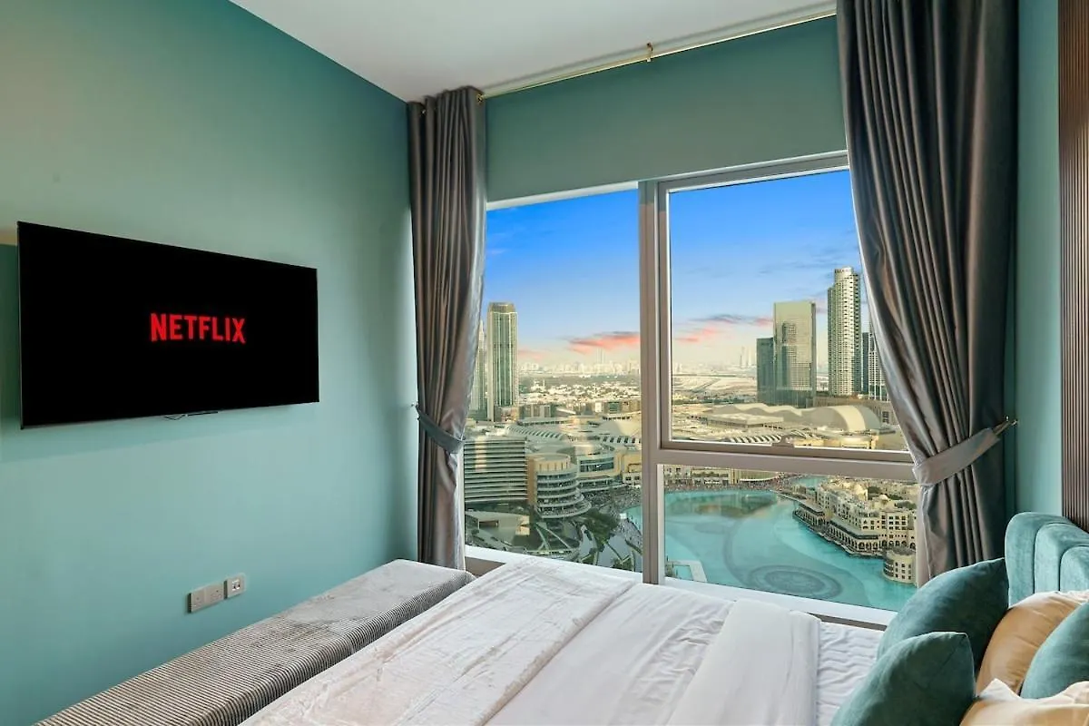 Apartment Best Burj Khalifa View,2 Min Walk Dubai Mall