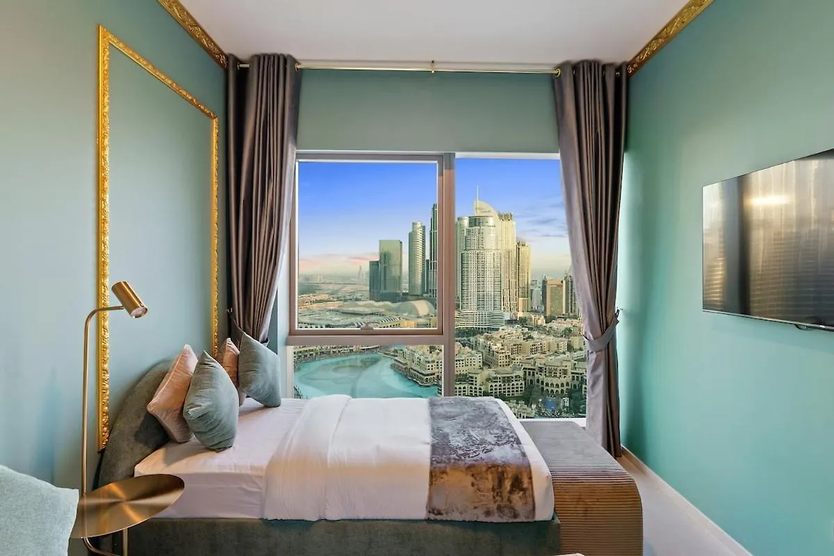 Best Burj Khalifa View,2 Min Walk Dubai Mall Apartment
